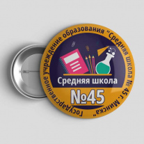 Значок Школа №45